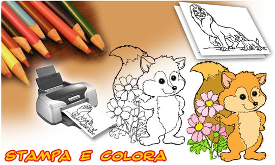 bimbo a bordo - disegni da colorare - stampacoloramb